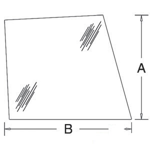 A-K303700 GLASS RH DOOR UPPER