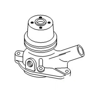 A-K911964 WATER PUMP WITH PULLEY   