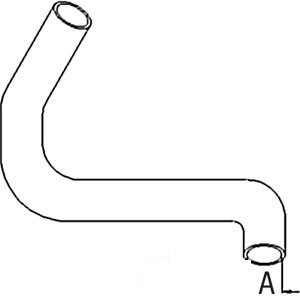 A-K912039 BOTTOM HOSE              