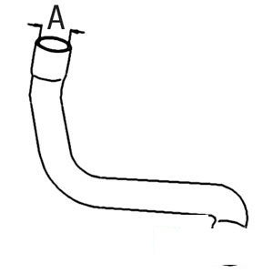 A-K915206 RADIATOR HOSE LOWER      