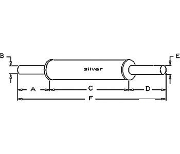 A-K914083 ROUND MUFFLER            