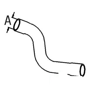 A-K926603 RADIATOR HOSE LOWER      