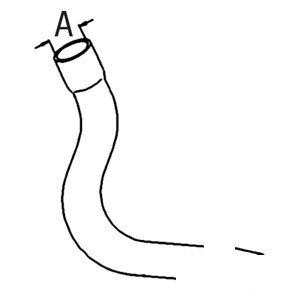 A-K948453 RADIATOR HOSE LOWER      