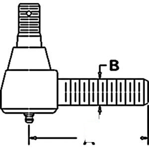 A-K965270 TIE ROD SHORT            