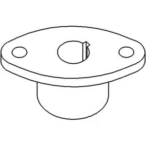 A-L36-6 FLANGE HYD. PUMP DRIVE   
