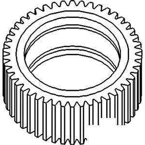 John Deere TRACTOR PINION-DIFF-FRONT 