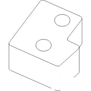 A-L76092 SPACER DRAWBAR           