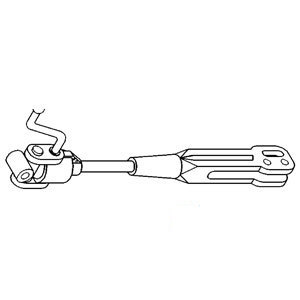 A-1863053M94 LEVELING BOX ASSY W/FORK 