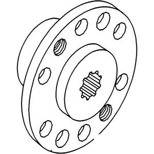 A-LS633 PTO DRIVE HUB (BUSHING)  