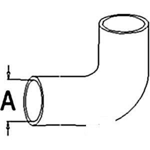 A-M518 RADIATOR HOSE UPPER      
