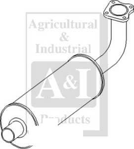 A-M802472 MUFFLER                  