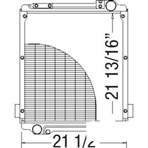 A-3808159M3 RADIATOR                 