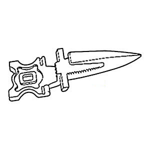 A-141009 GUARD MOWER 1 PRONG      