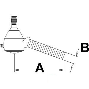 A-NAA33271A REAR DRAG LINK END       