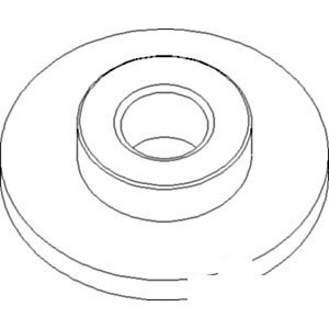 A-NCA859A PLATE SHAFT WOBBLE       