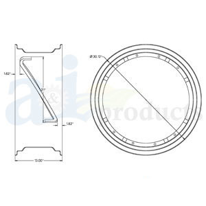 A-535452M91 RIM PWR ADJ 10
