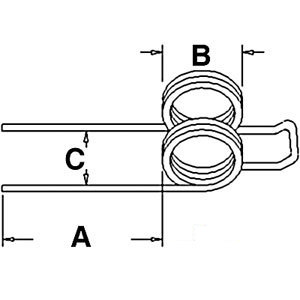 A-R1044S RAKE TOOTH               