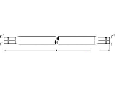 John Deere TRACTOR TIE-ROD-TUBE 