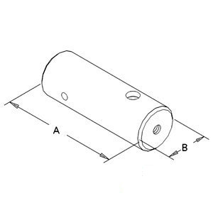 John Deere TRACTOR PIVOT-PIN-FRONT-AXLE 