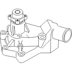 John Deere EXCAVATOR WATER-PUMP 