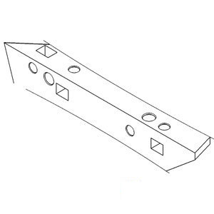 John Deere TRACTOR SWAY-BLOCK-LH 