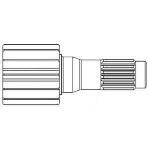 John Deere TRACTOR PINION-SHAFT 