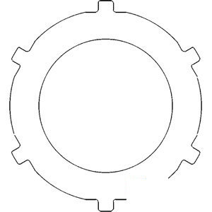 John Deere TRACTOR CLUTCH-PLATE 