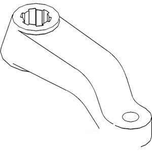 A-R47766 STEERING ARM LH          
