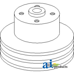 A-R47847 PULLEY WATER PUMP