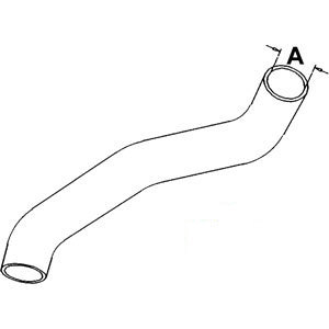 John Deere TRACTOR RADIATOR-HOSE-BOTTOM 