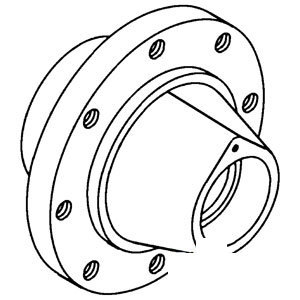 A-R49841 HUB 8 BOLT               