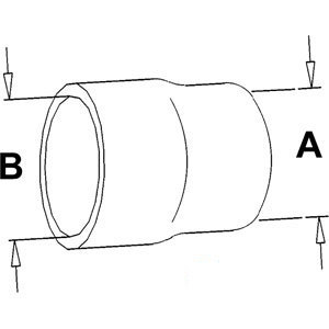 John Deere TRACTOR RADIATOR-HOSE-TOP 