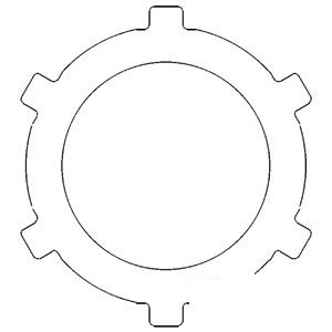 John Deere TRACTOR CLUTCH-PLATE 