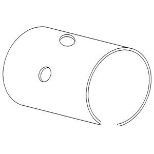 A-R65827 BUSHING PIVOT PIN (REAR) 