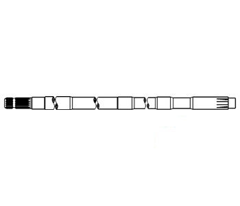 John Deere TRACTOR PTO-SHAFT 