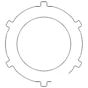 John Deere TRACTOR CLUTCH-PLATE 