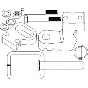 John Deere TRACTOR CLEVIS-ASSY-DRAWBAR 