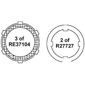 John Deere TRACTOR DISC-KIT 