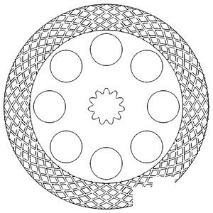 A-RE43390 BRAKE PLATE              