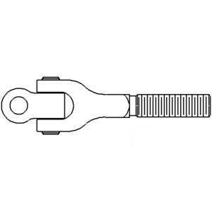 A-RE44559 CENTER LINK END          