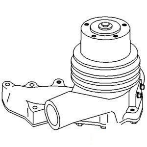 A-RE70250 WATER PUMP               