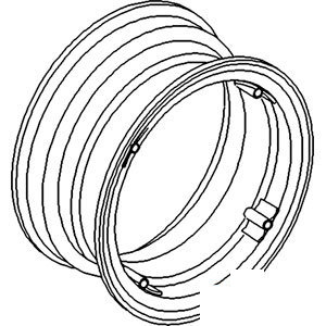 A-RW09244 RIM REAR 9