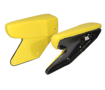 A-SAR8116-6 ARMREST STL YLW VNL