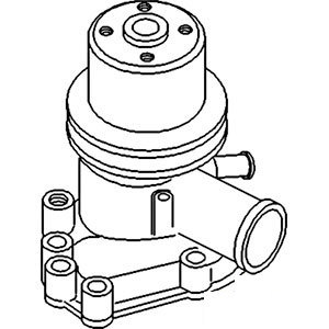 A-SBA145016510 WATER PUMP               