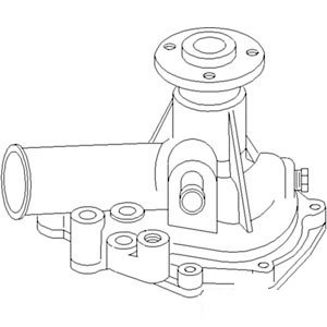 A-SBA145016780 WATER PUMP               