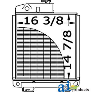 A-SBA310100280 RADIATOR                 