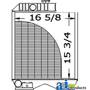 A-SBA310100600 RADIATOR                 