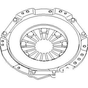 A-SBA320450230 PRESSURE PLATE SINGLE    