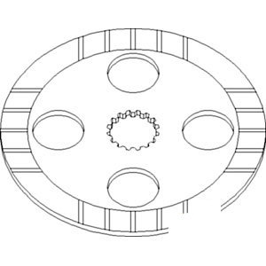 A-SBA328110151 DISC BRAKE               