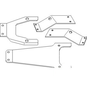 John Deere EXCAVATOR KIT-SEAT-BRACKET 